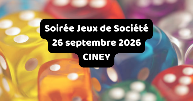 Affiche Soirée JDS